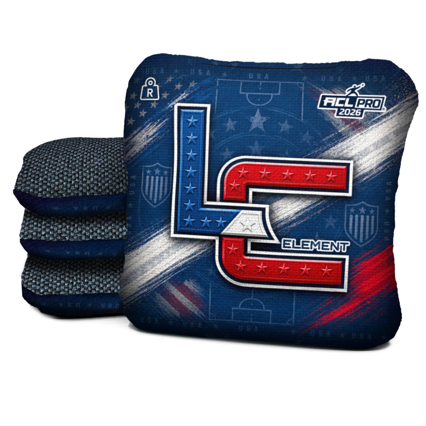 USA - International Soccer Edition - ACL PRO Bags - Multiple Series - Logic Cornhole