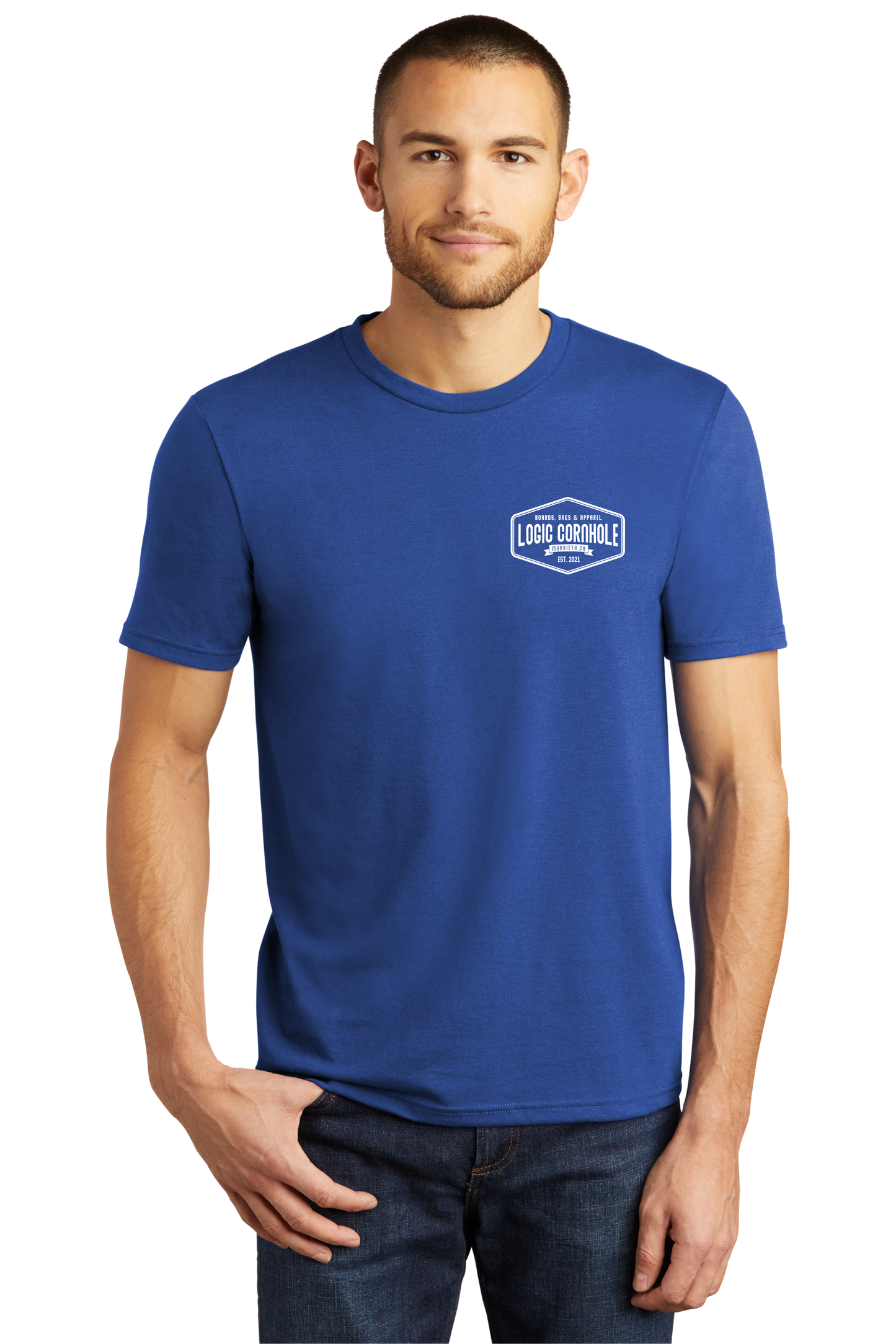 Logic Cornhole Emblem Logo T-Shirt - Multiple Colors Available *Shipping Included