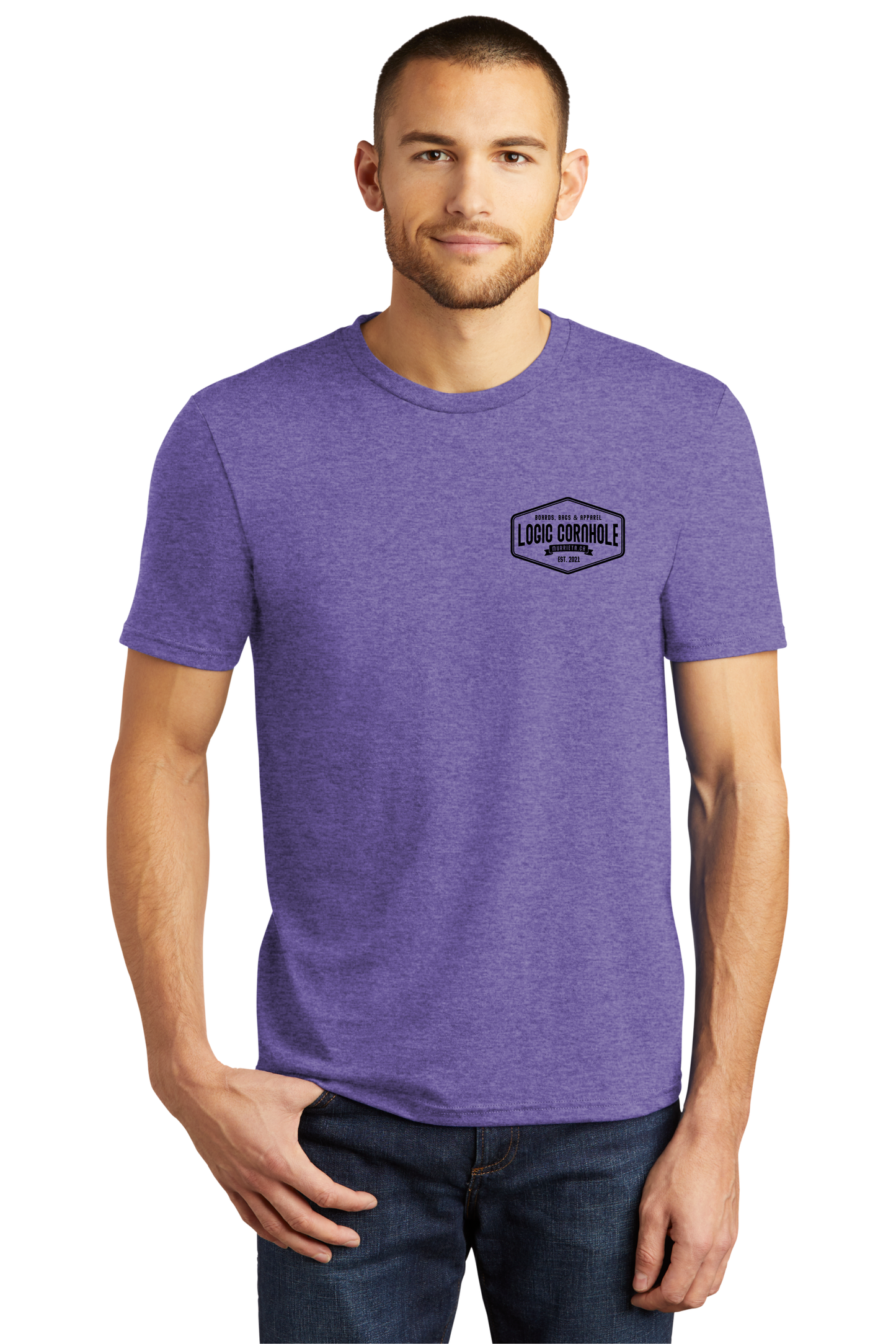 Logic Cornhole Emblem Logo T-Shirt - Multiple Colors Available *Shipping Included