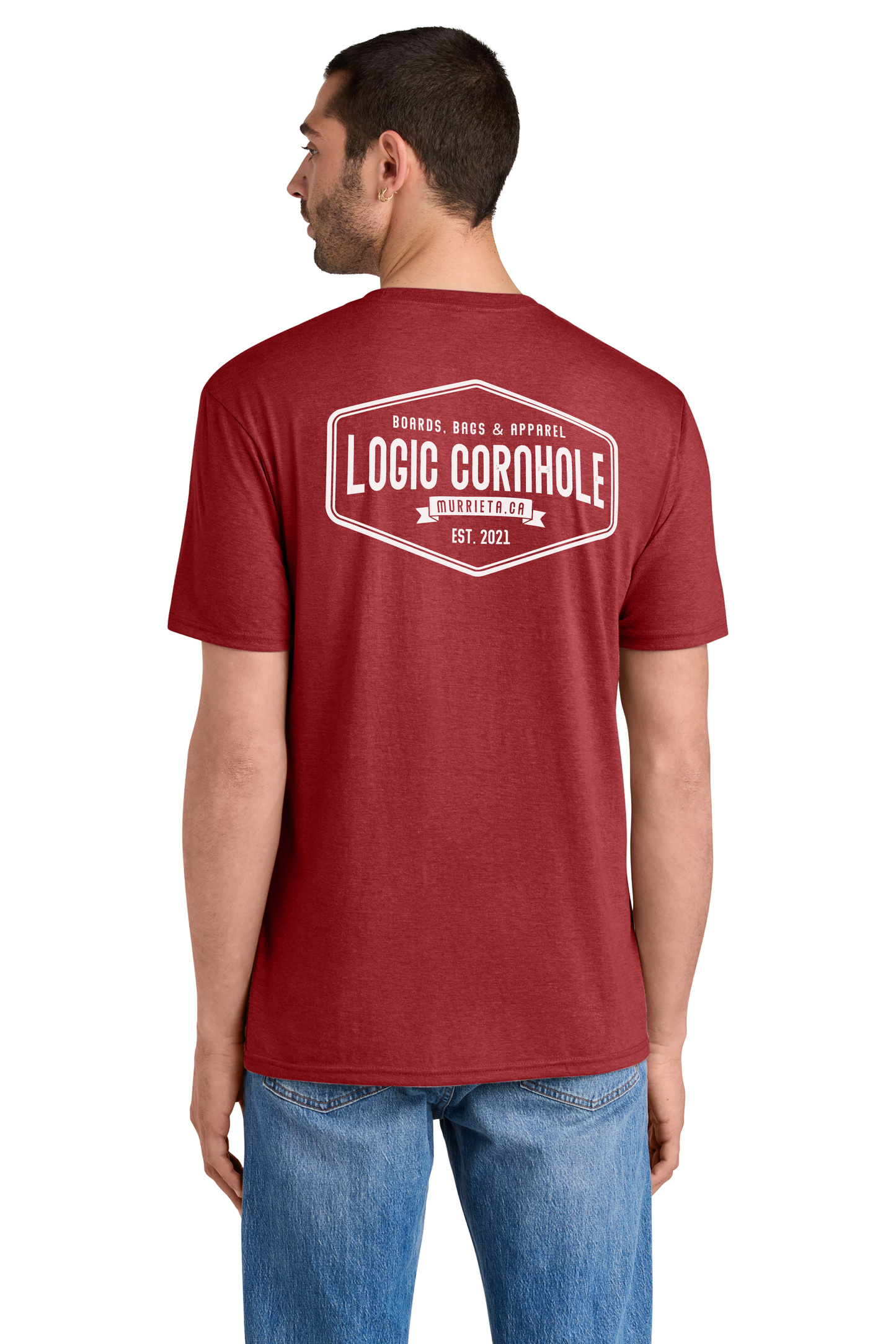 Logic Cornhole Emblem Logo T-Shirt - Multiple Colors Available *Shipping Included