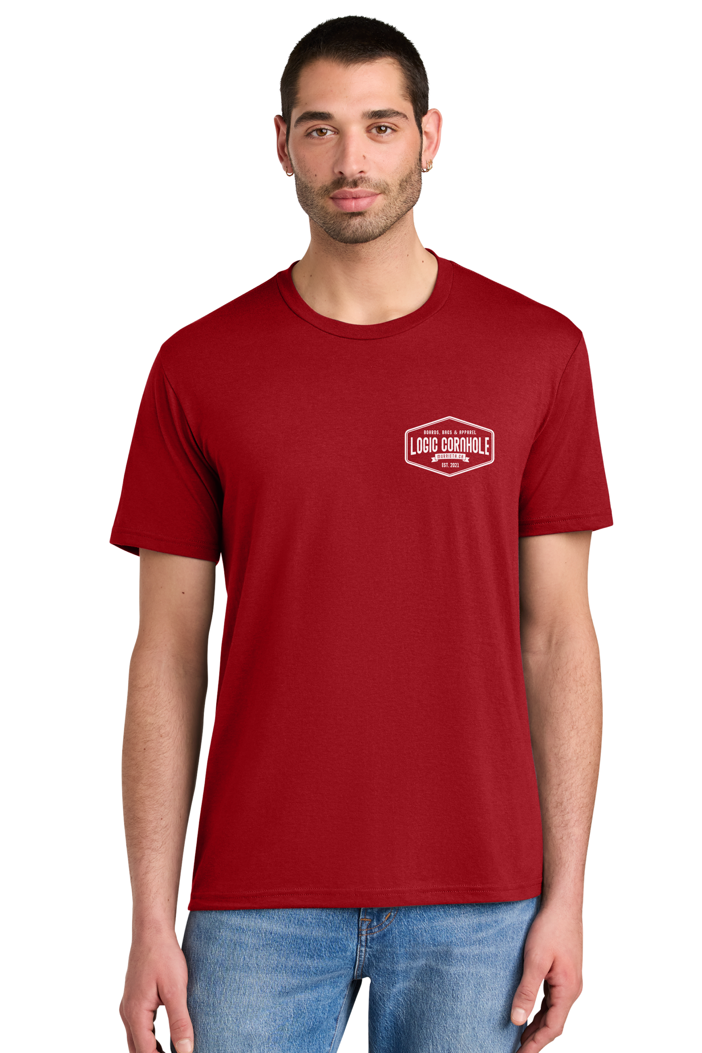Logic Cornhole Emblem Logo T-Shirt - Multiple Colors Available *Shipping Included