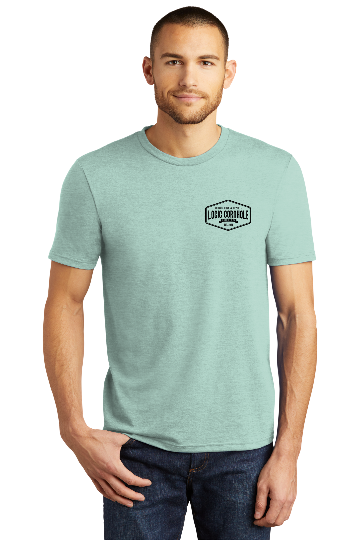Logic Cornhole Emblem Logo T-Shirt - Multiple Colors Available *Shipping Included