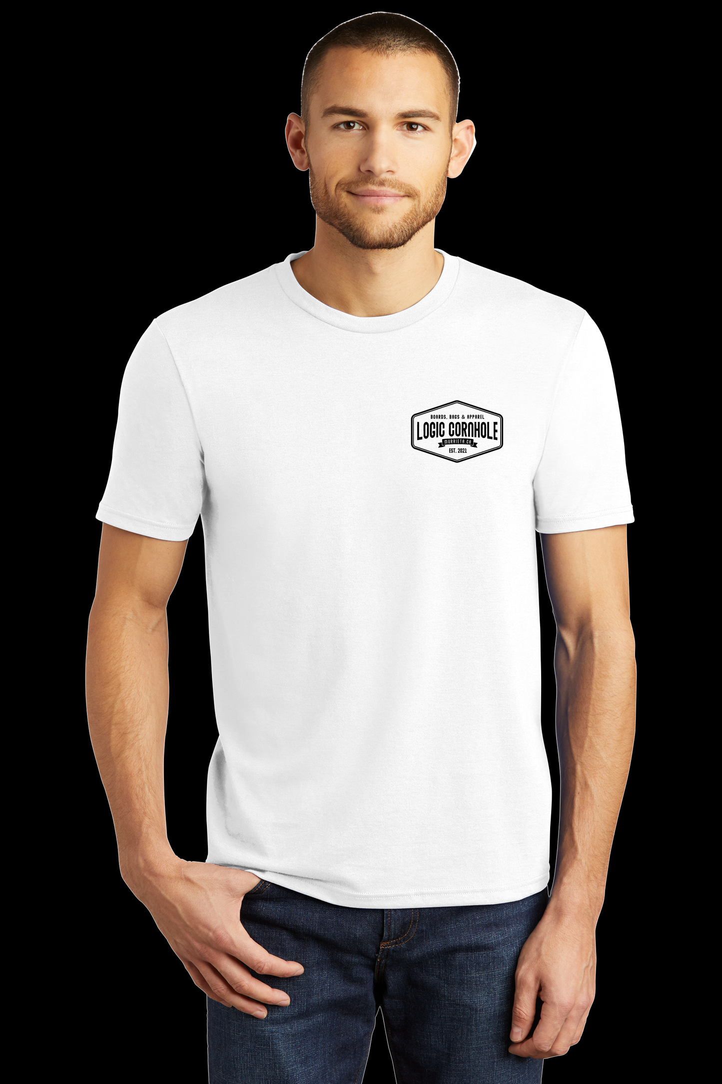 Logic Cornhole Emblem Logo T-Shirt - Multiple Colors Available *Shipping Included