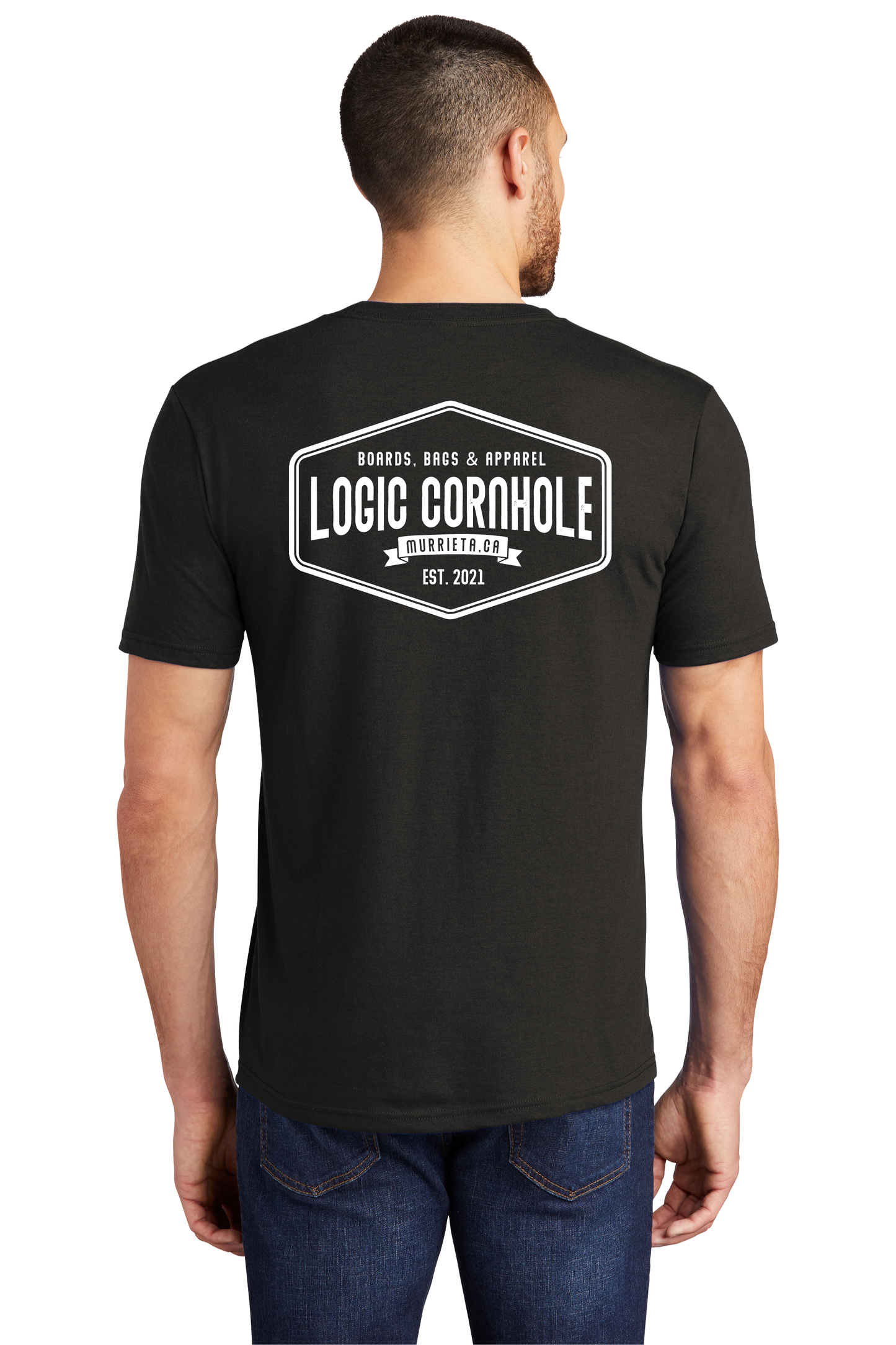 Logic Cornhole Emblem Logo T-Shirt - Multiple Colors Available *Shipping Included