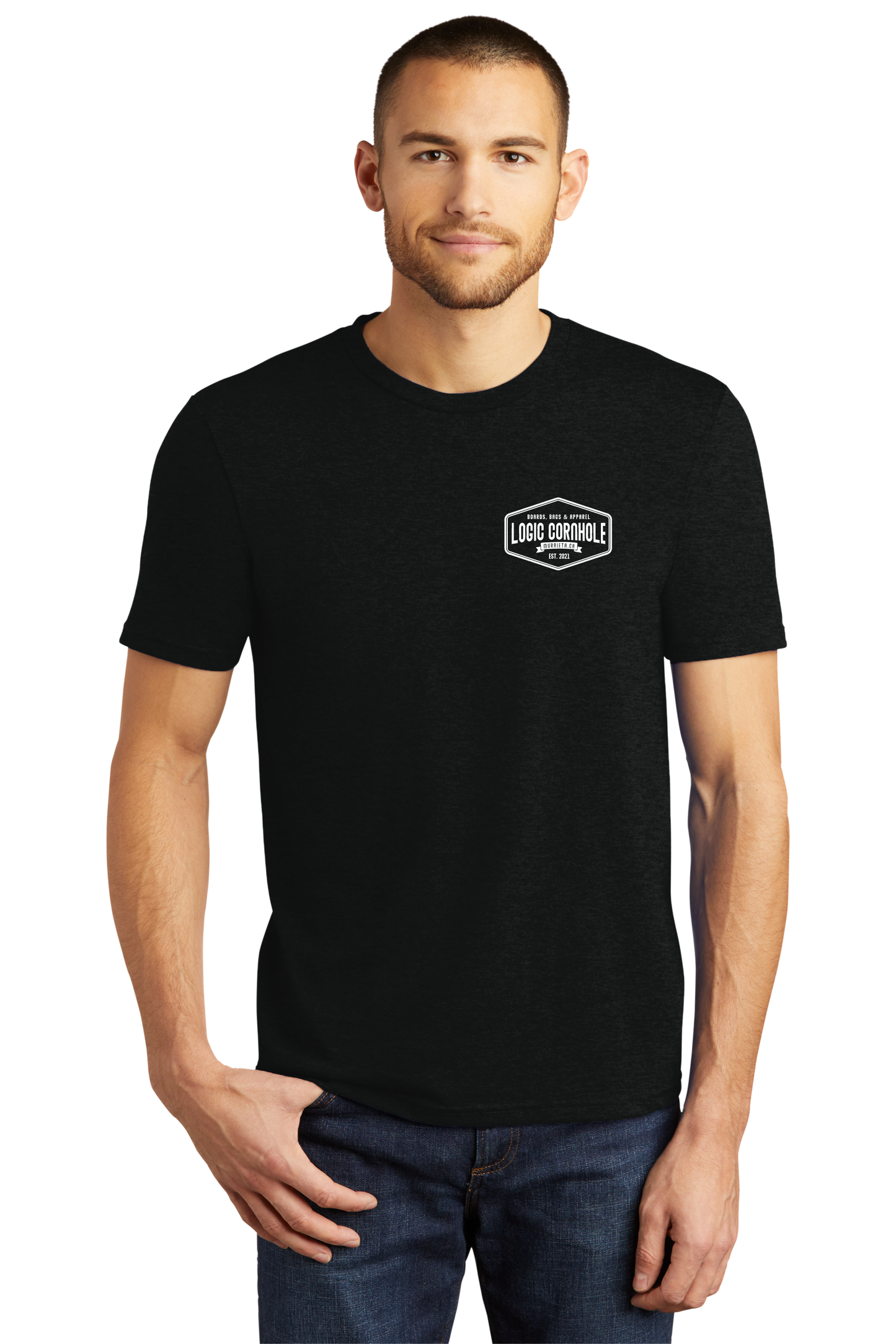 Logic Cornhole Emblem Logo T-Shirt - Multiple Colors Available *Shipping Included