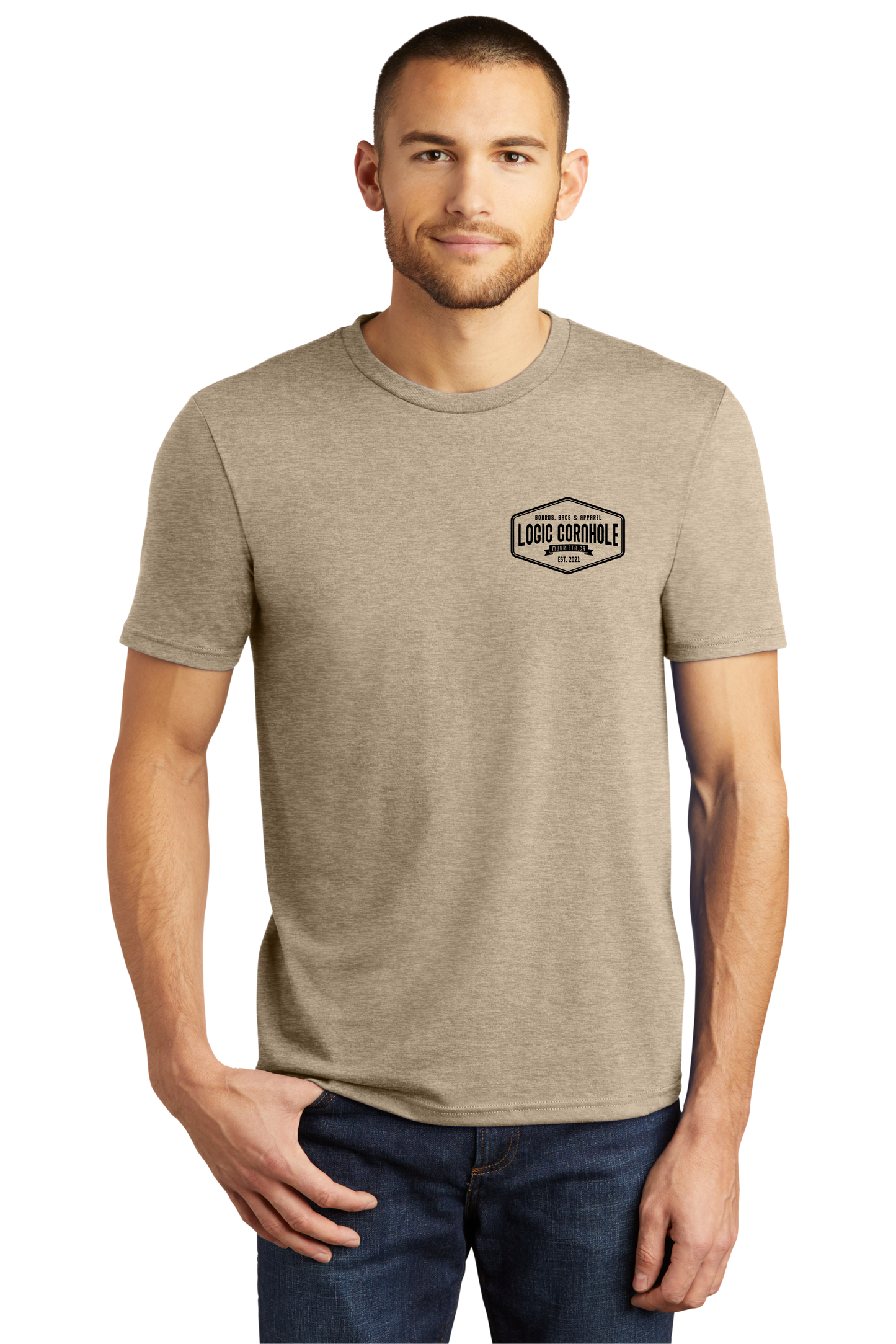Logic Cornhole Emblem Logo T-Shirt - Multiple Colors Available *Shipping Included