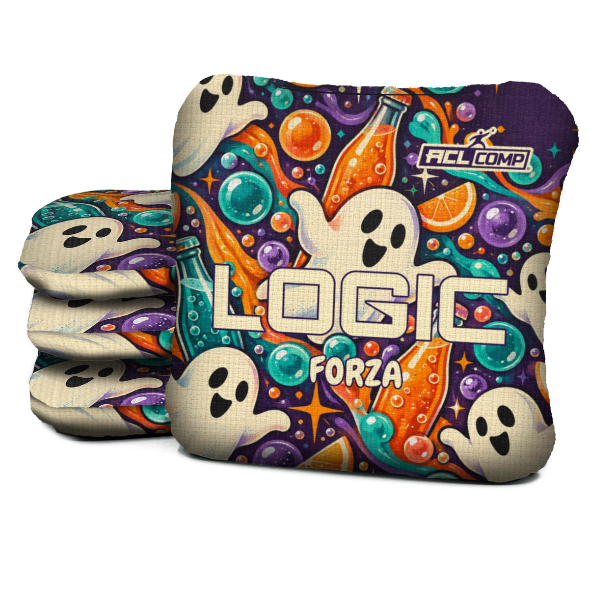 Ghost Soda Club cornhole bags — Forza - 6/9 - ACL COMP