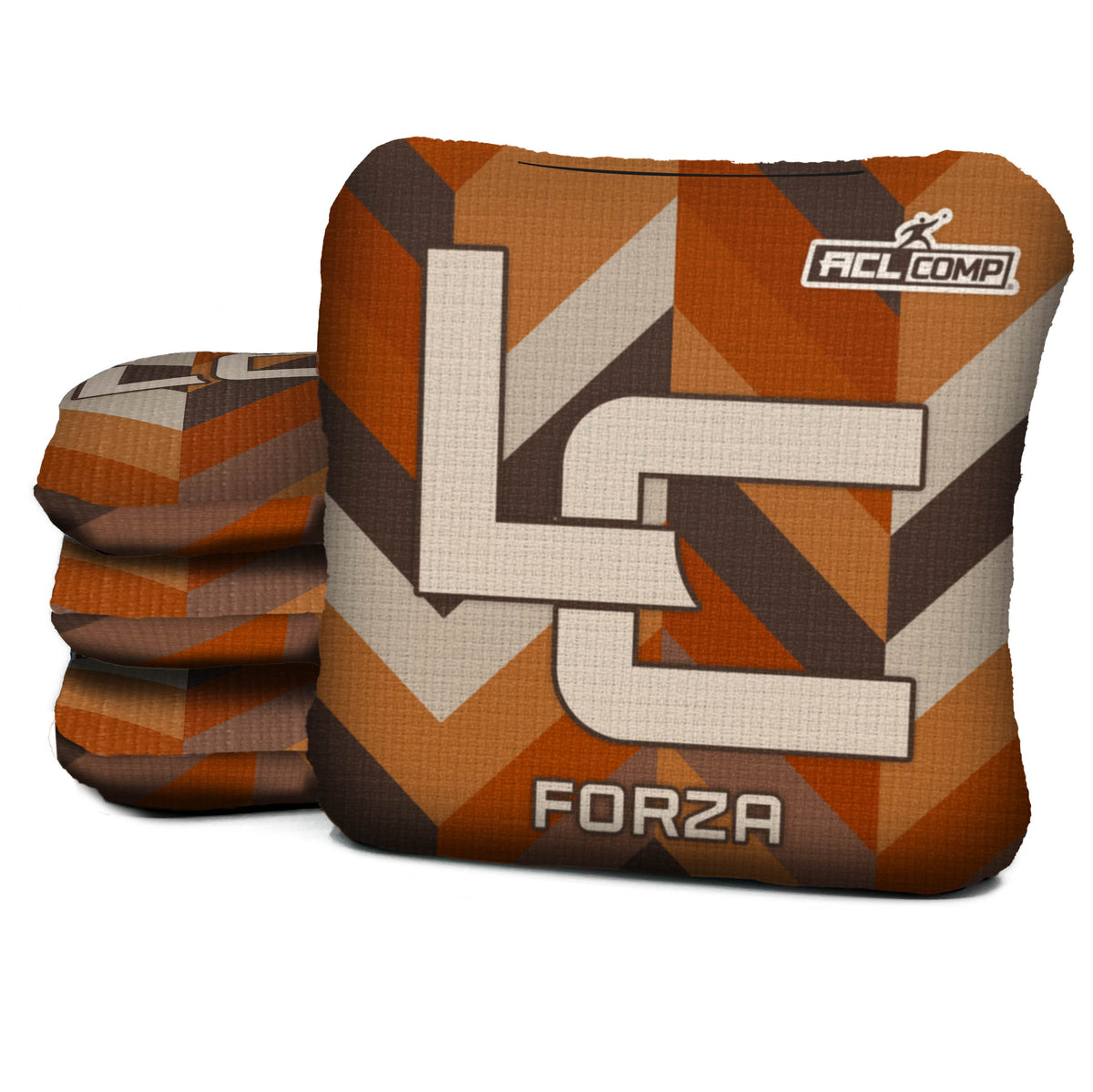 LC Fall Weave - Forza - ACL COMP (yearless) - original printed reverse - Logic Cornhole bags