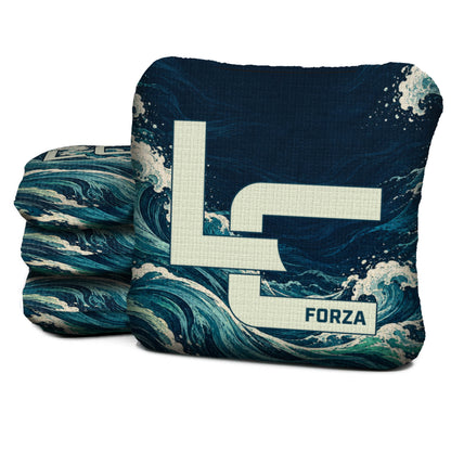 FZ-NS-DEEP-CURRENT Logic Cornhole set of four