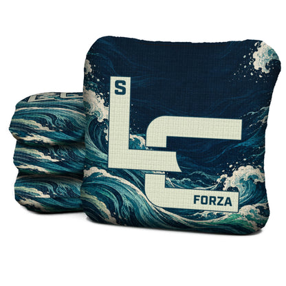 FZ-S-NS-DEEP-CURRENT Logic Cornhole set of four