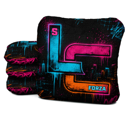 FZ-S-NS-NEON-AFTERDARK Logic Cornhole set of four