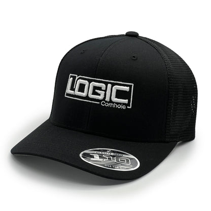Logic Curved Bill Mesh-Back Cap Multiple Colors - Trucker Hat - Snapback *Shipping Included