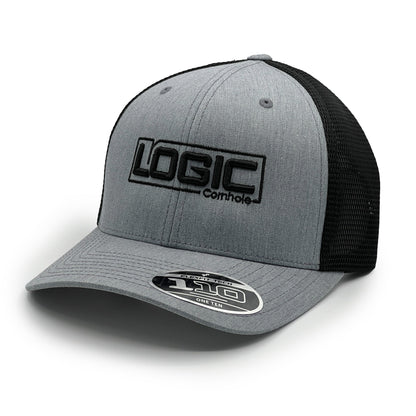 Logic Curved Bill Mesh-Back Cap Multiple Colors - Trucker Hat - Snapback *Shipping Included