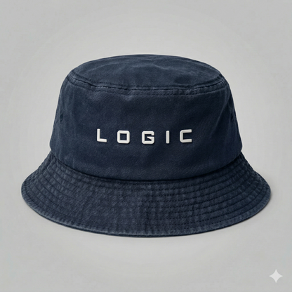 Logic 3D Silicone Logo Bucket Hat - *Shipping Included
