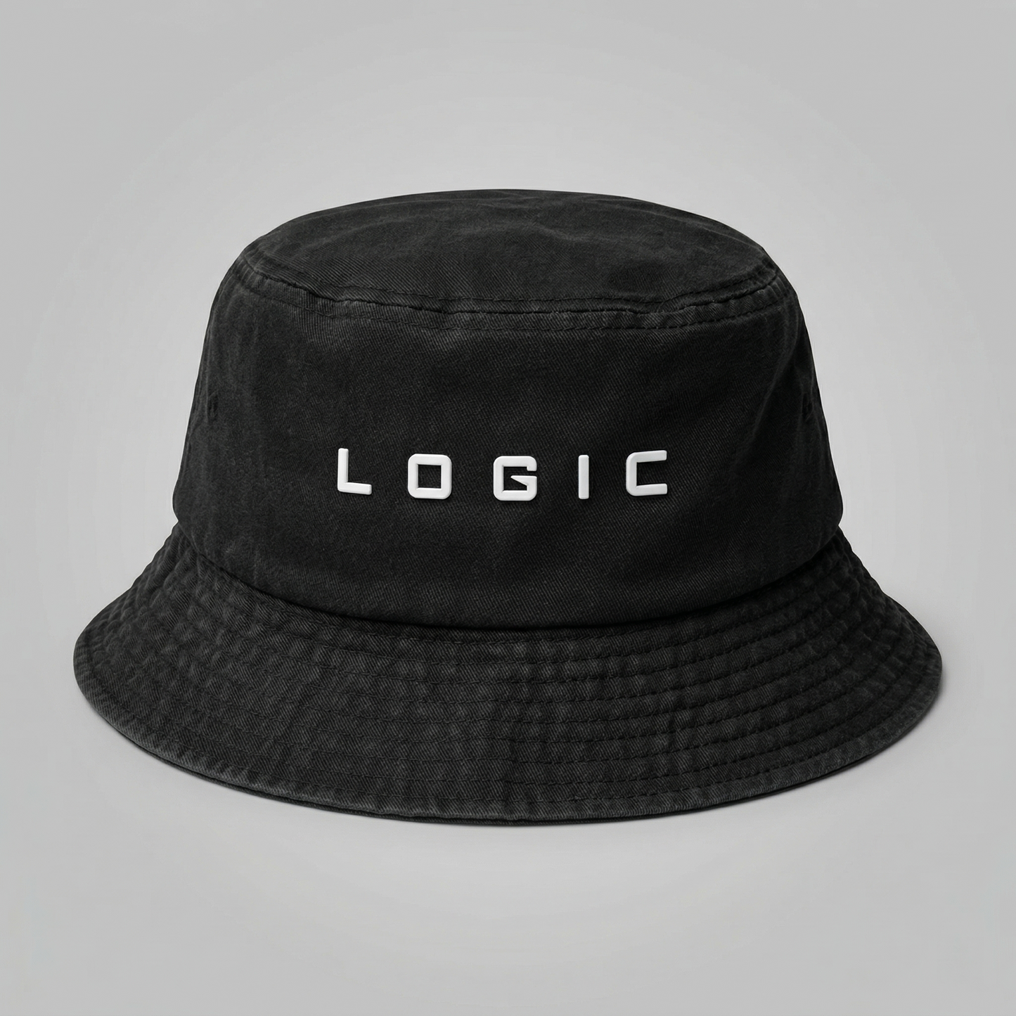 Logic 3D Silicone Logo Bucket Hat - *Shipping Included