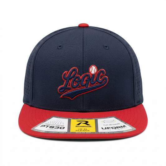 Logic Baseball Embroidery Logo Hat - Richardson PTS30 Lite R-Flex - *Shipping Included