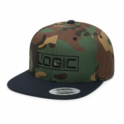 Logic Flat Bill Hat - Multiple Colors - YP Classics - Snapback - *Shipping Included