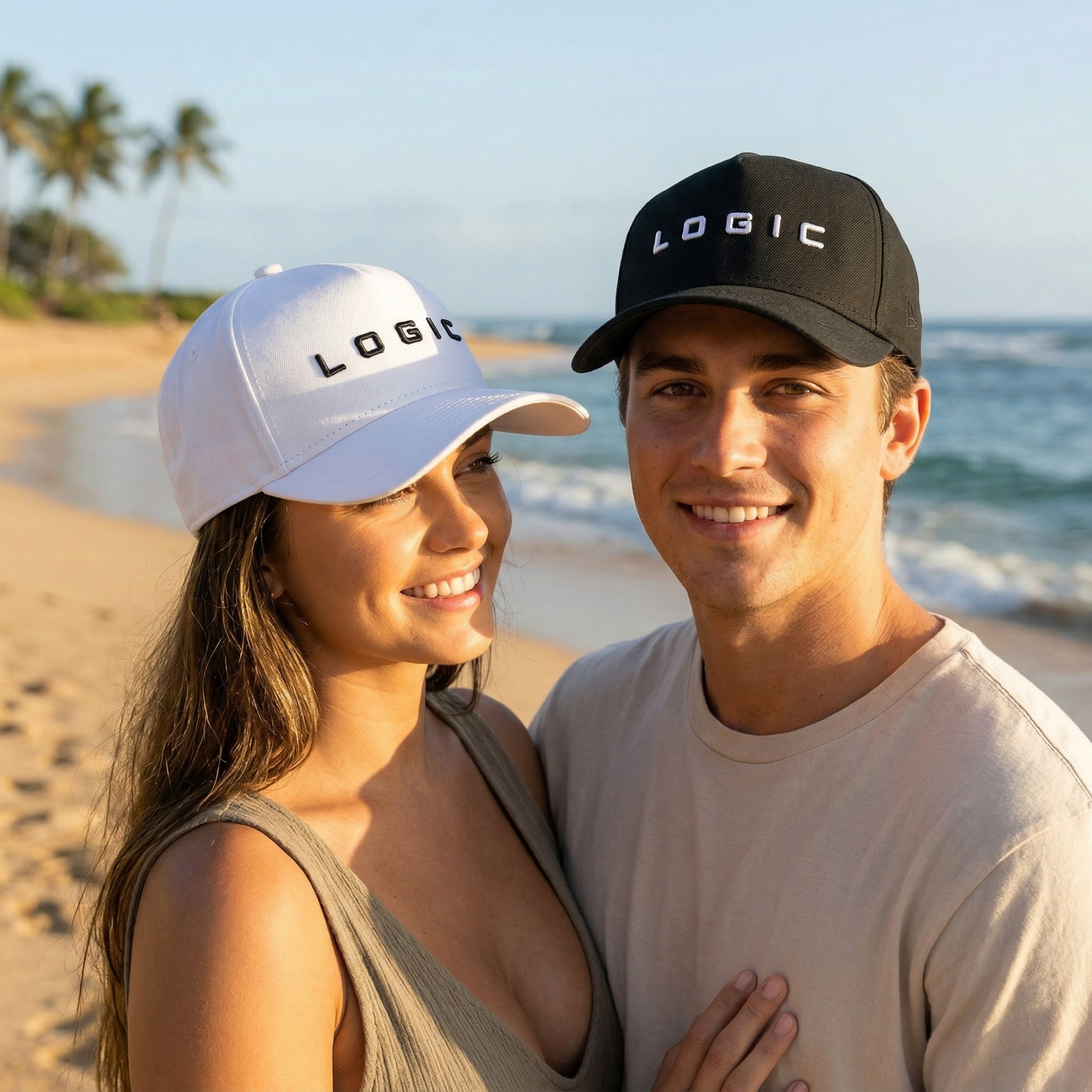 Logic Mono-Spaced Logo New Era 9FORTY A-Frame Adjustable Hat - *Shipping Included