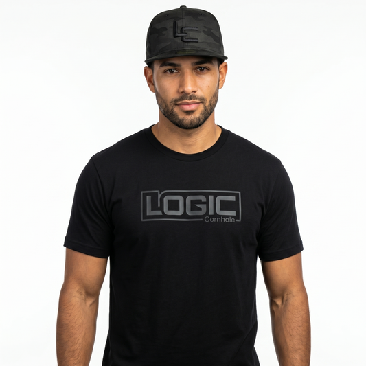 Logic Cornhole Logo T-Shirt - Multiple Colors Available - *Shipping Included