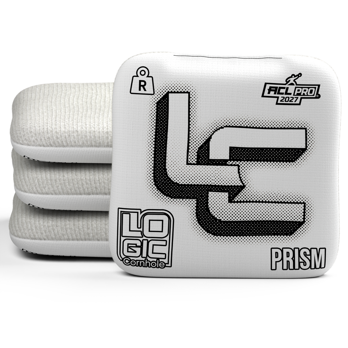 Halftone White — Prism R — White carpet — ACL PRO 2027 — 3D signature stack