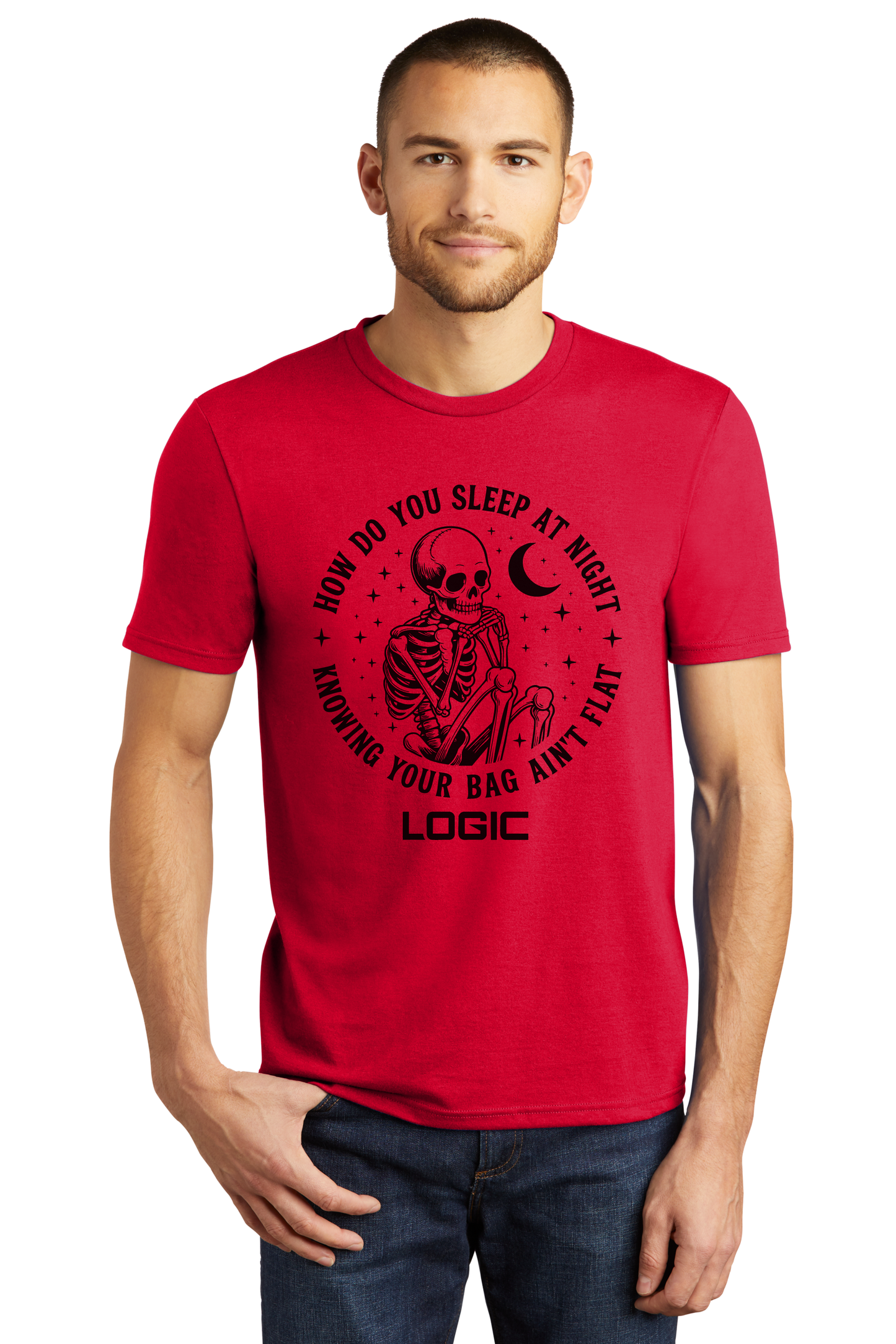 How Do You Sleep At Night Skeleton T-Shirt - Multiple Colors Available *Shipping Included