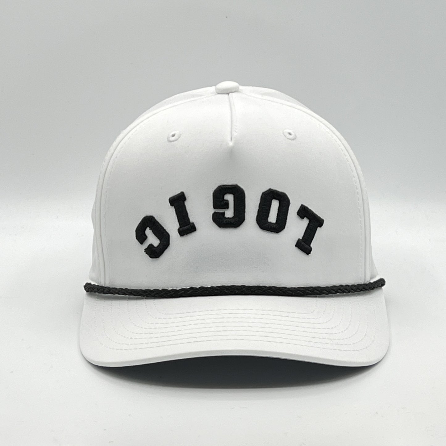 Logic Upside Down Curved Bill Richardson 258 5 Panel Rope Cap - Snapback *Shipping Included