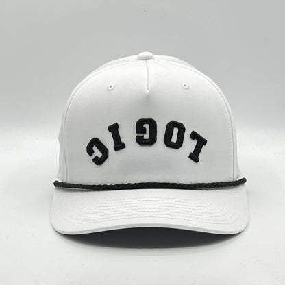 Logic Upside Down Curved Bill Richardson 258 5 Panel Rope Cap - Snapback *Shipping Included