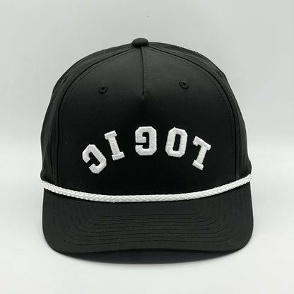 Logic Upside Down Curved Bill Richardson 258 5 Panel Rope Cap - Snapback *Shipping Included