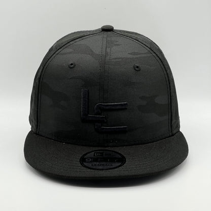 Logic LC Logo - New Era 9FIFTY Camo Flat Bill Snapback Cap - *Shipping Included