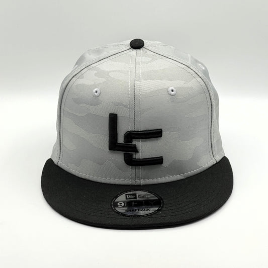 Logic LC Logo - New Era 9FIFTY Camo Flat Bill Snapback Cap - *Shipping Included
