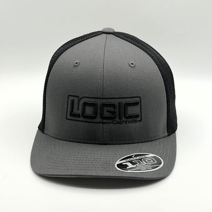 Logic Curved Bill Mesh-Back Cap Multiple Colors - Trucker Hat - Snapback *Shipping Included