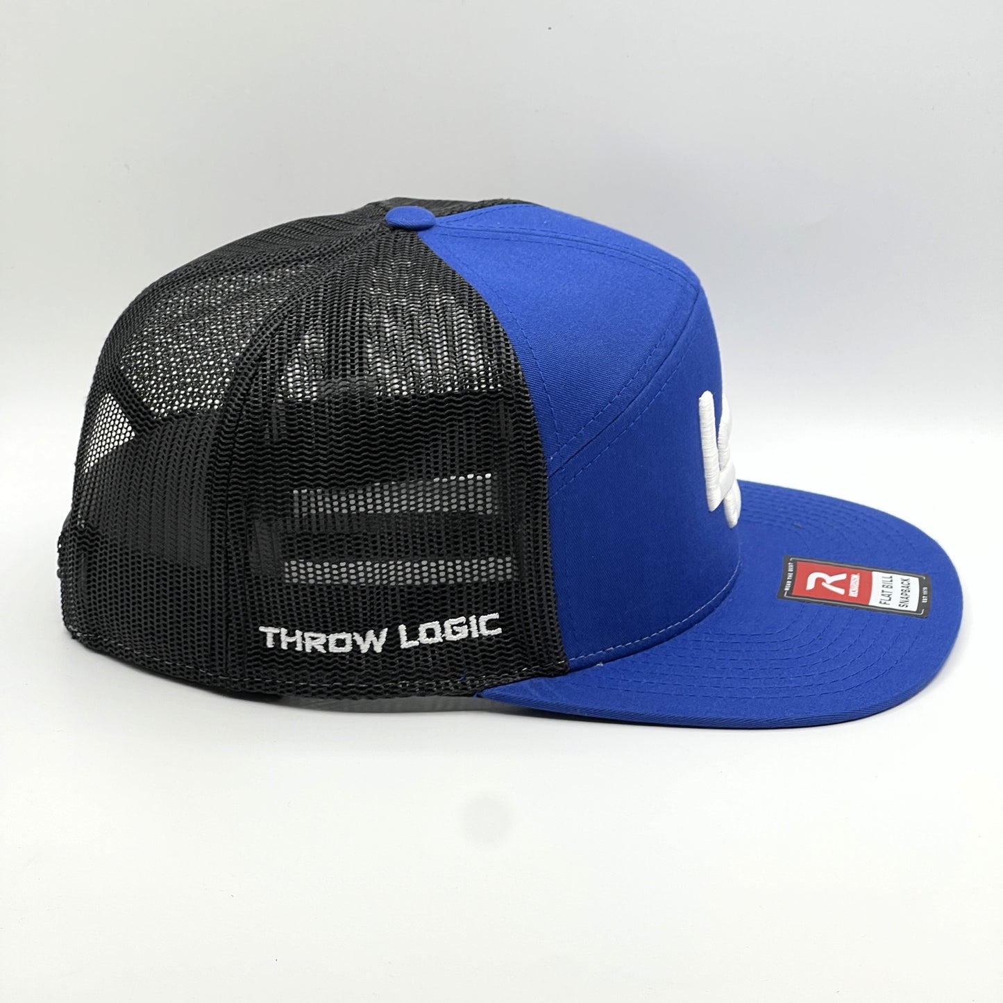 Logic LC Logo 7 Panel Trucker Hat Flat Bill Snapback Cap - *Shipping Included
