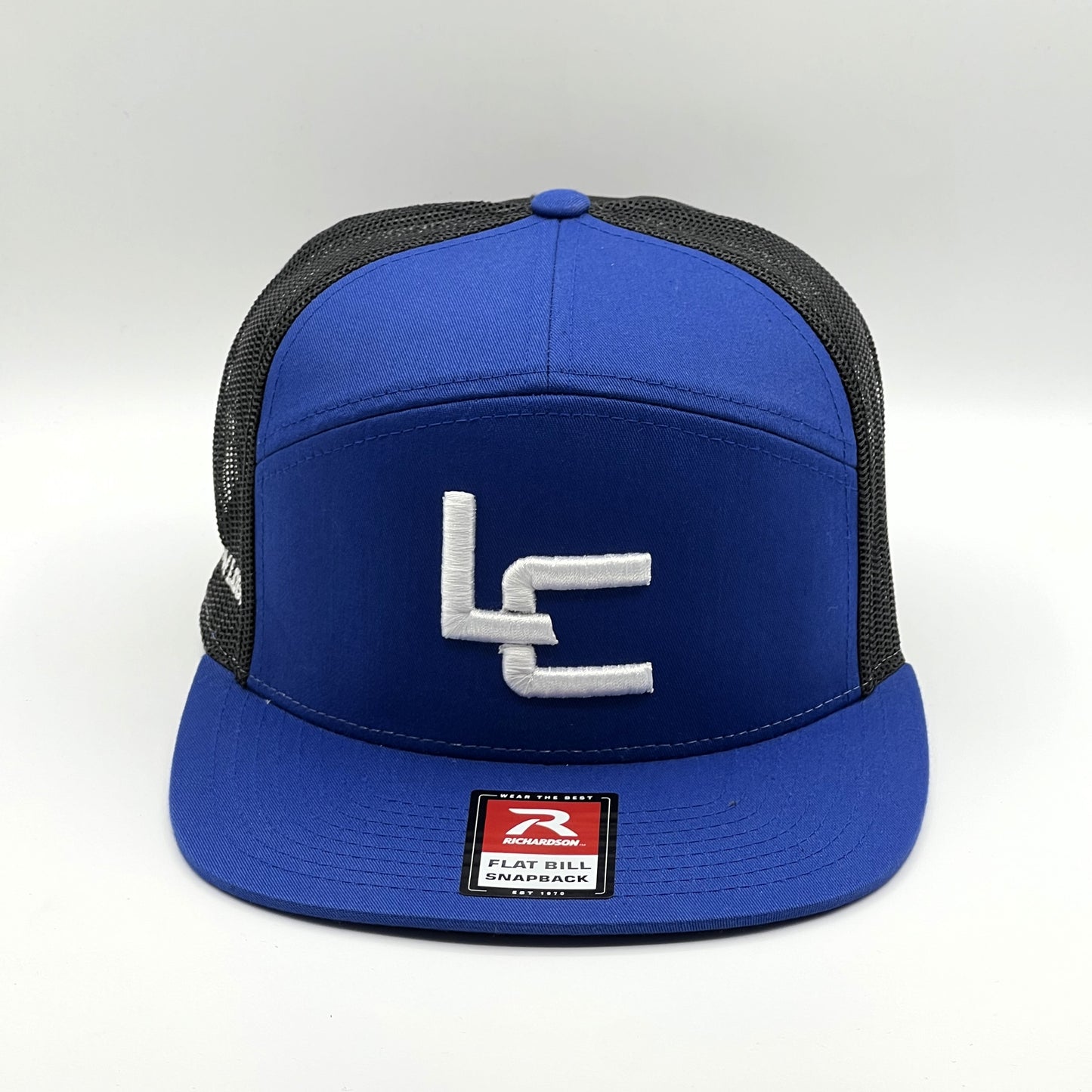 Logic LC Logo 7 Panel Trucker Hat Flat Bill Snapback Cap - *Shipping Included