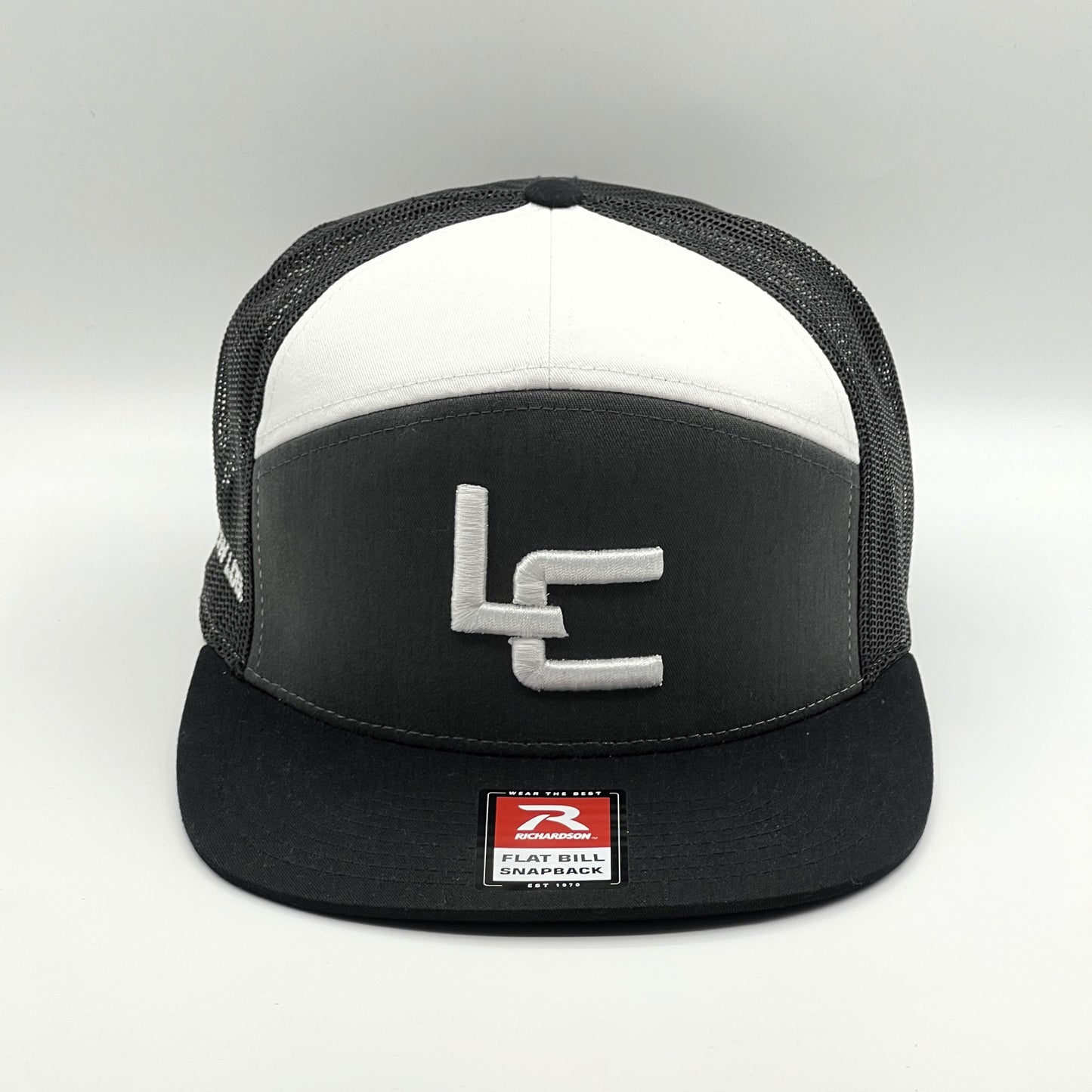 Logic LC Logo 7 Panel Trucker Hat Flat Bill Snapback Cap - *Shipping Included