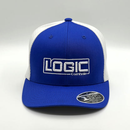 Logic Curved Bill Mesh-Back Cap Multiple Colors - Trucker Hat - Snapback *Shipping Included