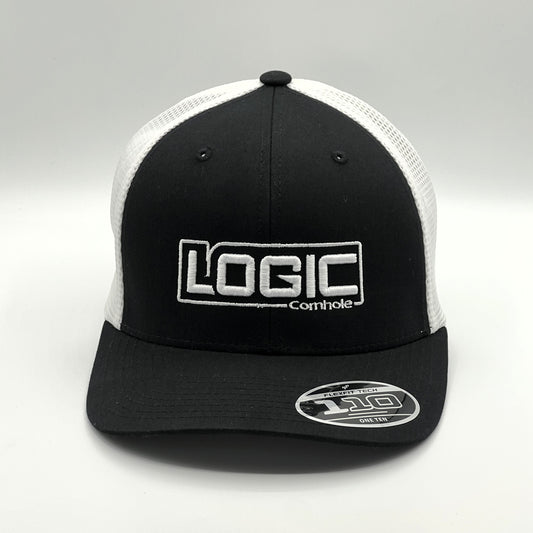 Logic Curved Bill Mesh-Back Cap Multiple Colors - Trucker Hat - Snapback *Shipping Included