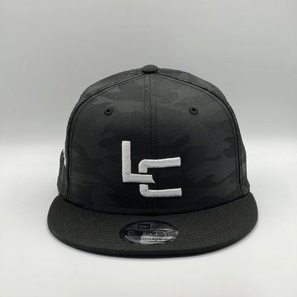 Logic LC Logo - New Era 9FIFTY Camo Flat Bill Snapback Cap - *Shipping Included
