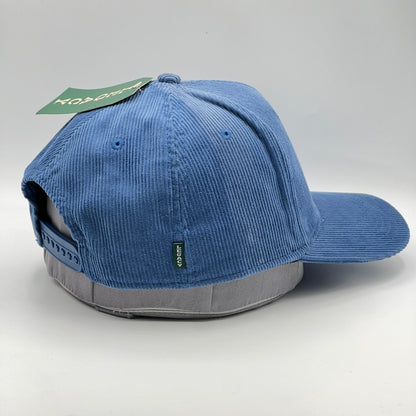 Cursive Logic 5 Panel Corduroy Trucker Hat Snapback Cap - *Shipping Included