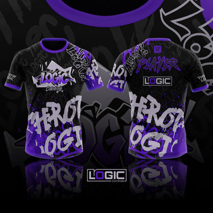 Logic Graffiti Cornhole Jersey -  Custom Name -  Shipping Incl. (Allow 4-5 weeks)