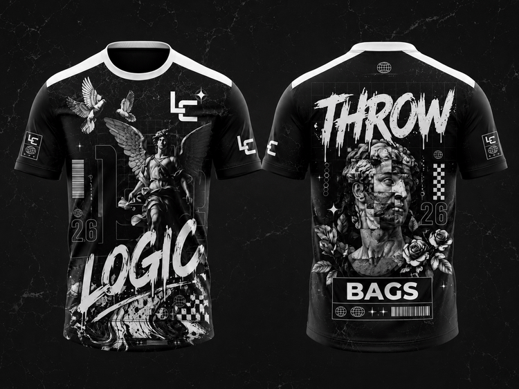 Logic Marble Jersey Design - Ships in 3-4 Weeks