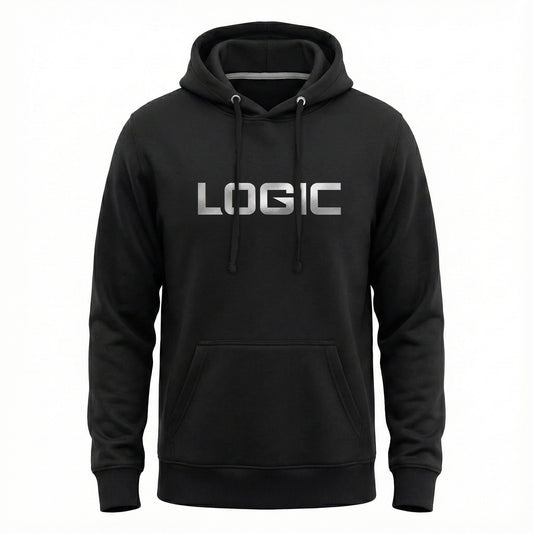 Metallic Logic Logo - Pull Over Hoodie - *Shipping Included