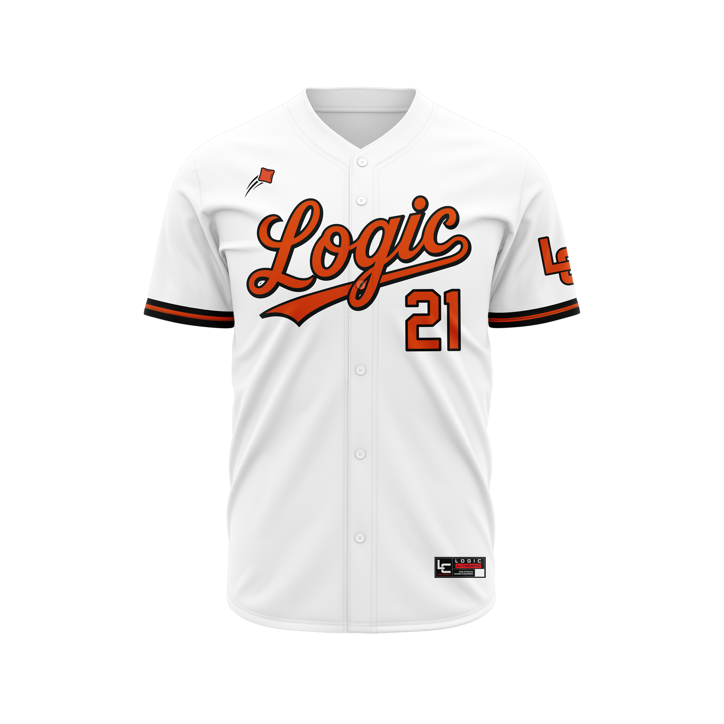 LOGIC Signature Full Button Up Sublimation Baseball Jerseys / PRE-SALE