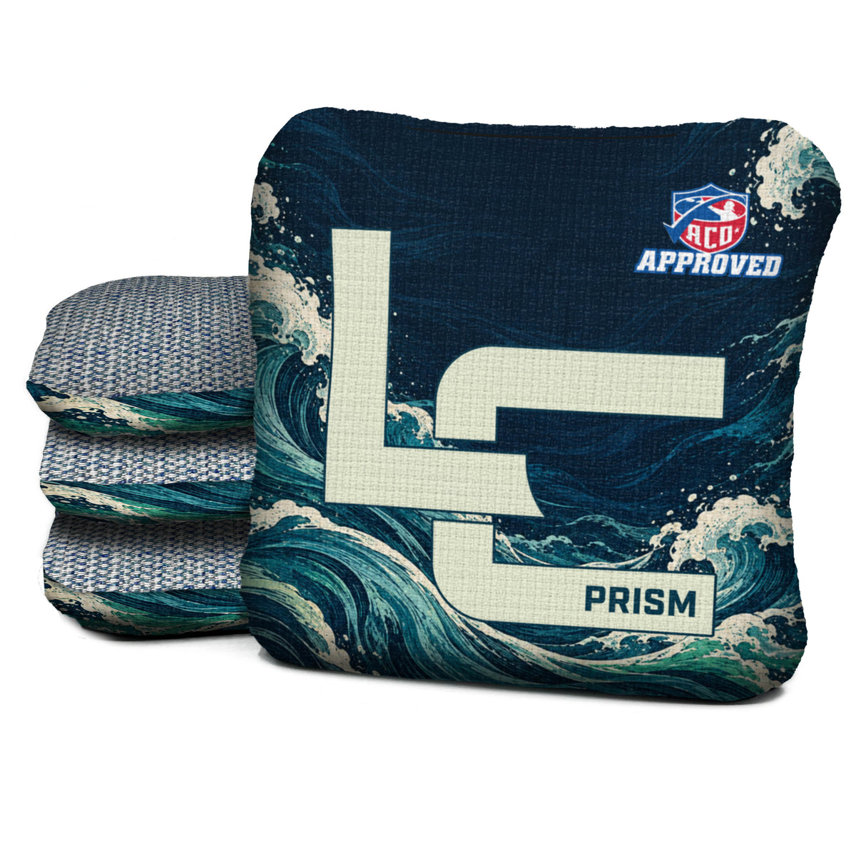 PR-ACO-DEEP-CURRENT Logic Cornhole set of four