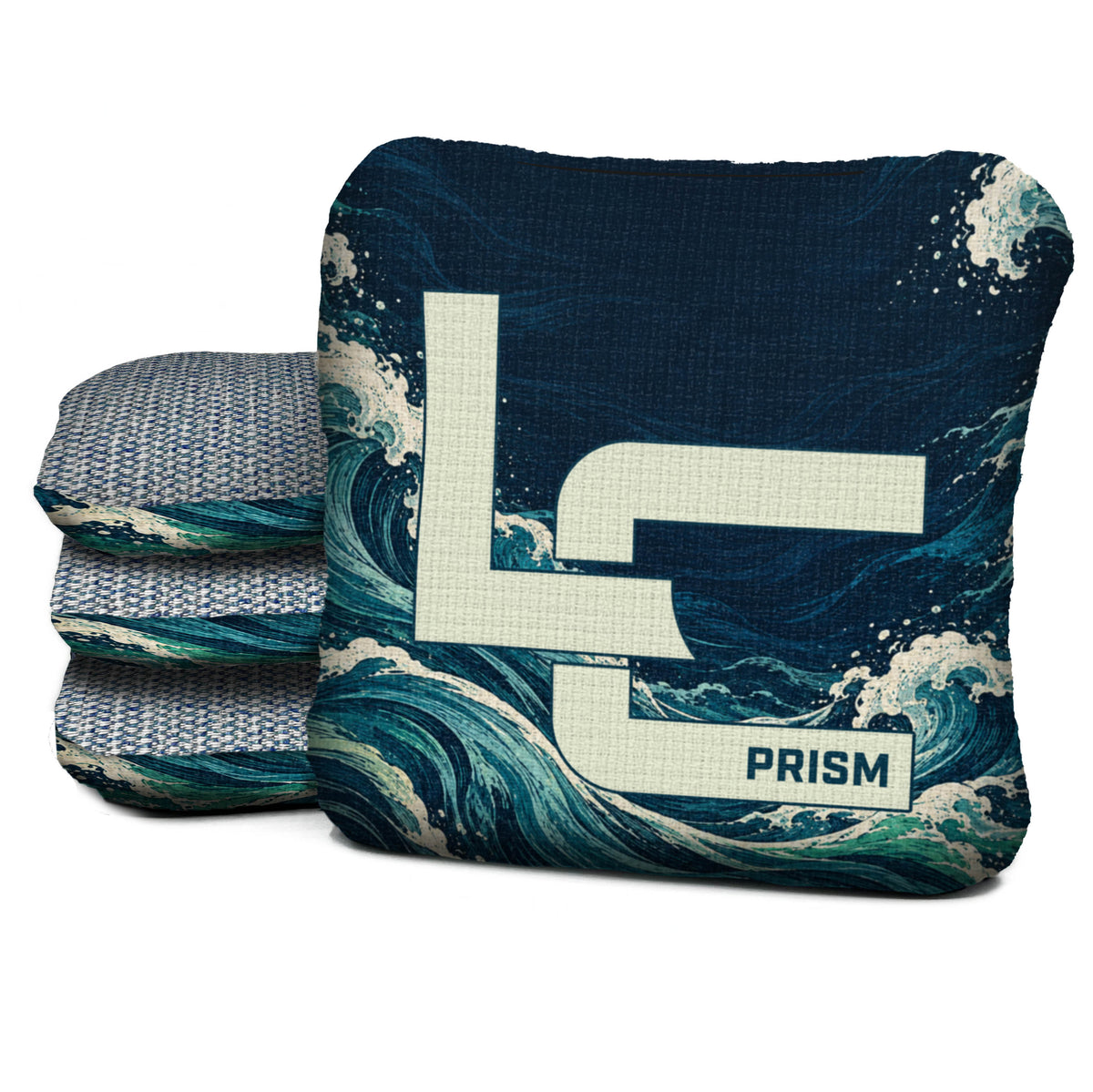 PR-NS-DEEP-CURRENT Logic Cornhole set of four