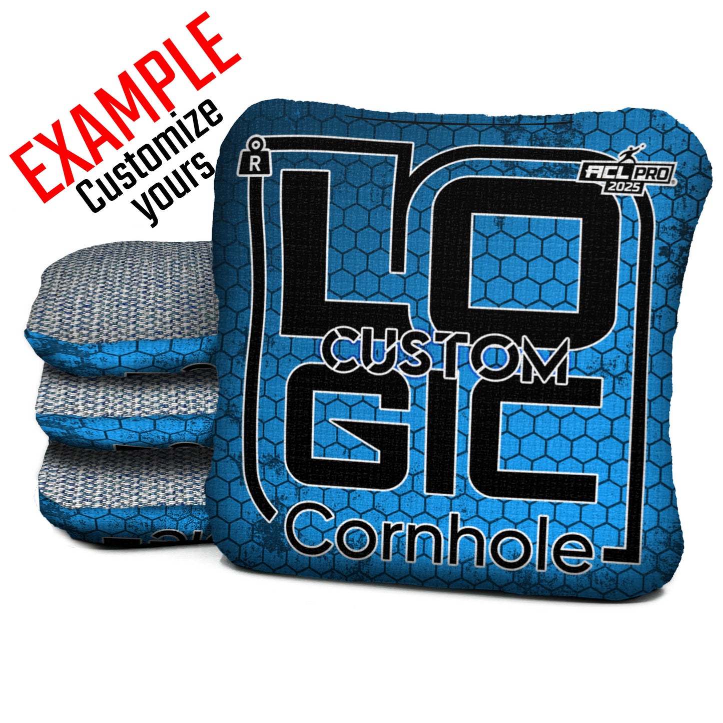 DIY Mix and Match Bag Design - ACL PRO and COMP Stamped Logic Bags - Pick your series (set of 4)