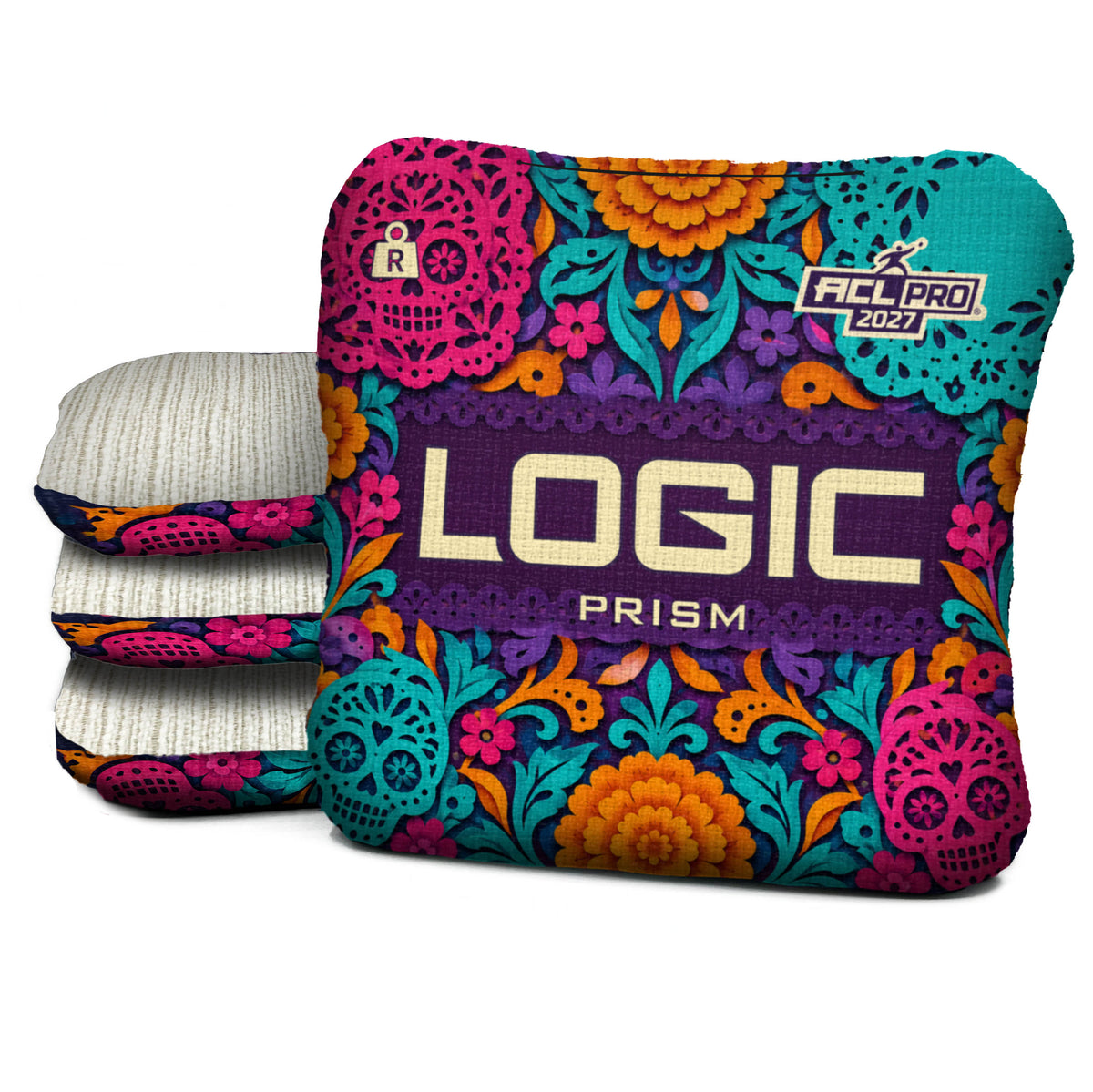 Papel Fiesta cornhole bags — Prism - R - 5/9 - ACL PRO
