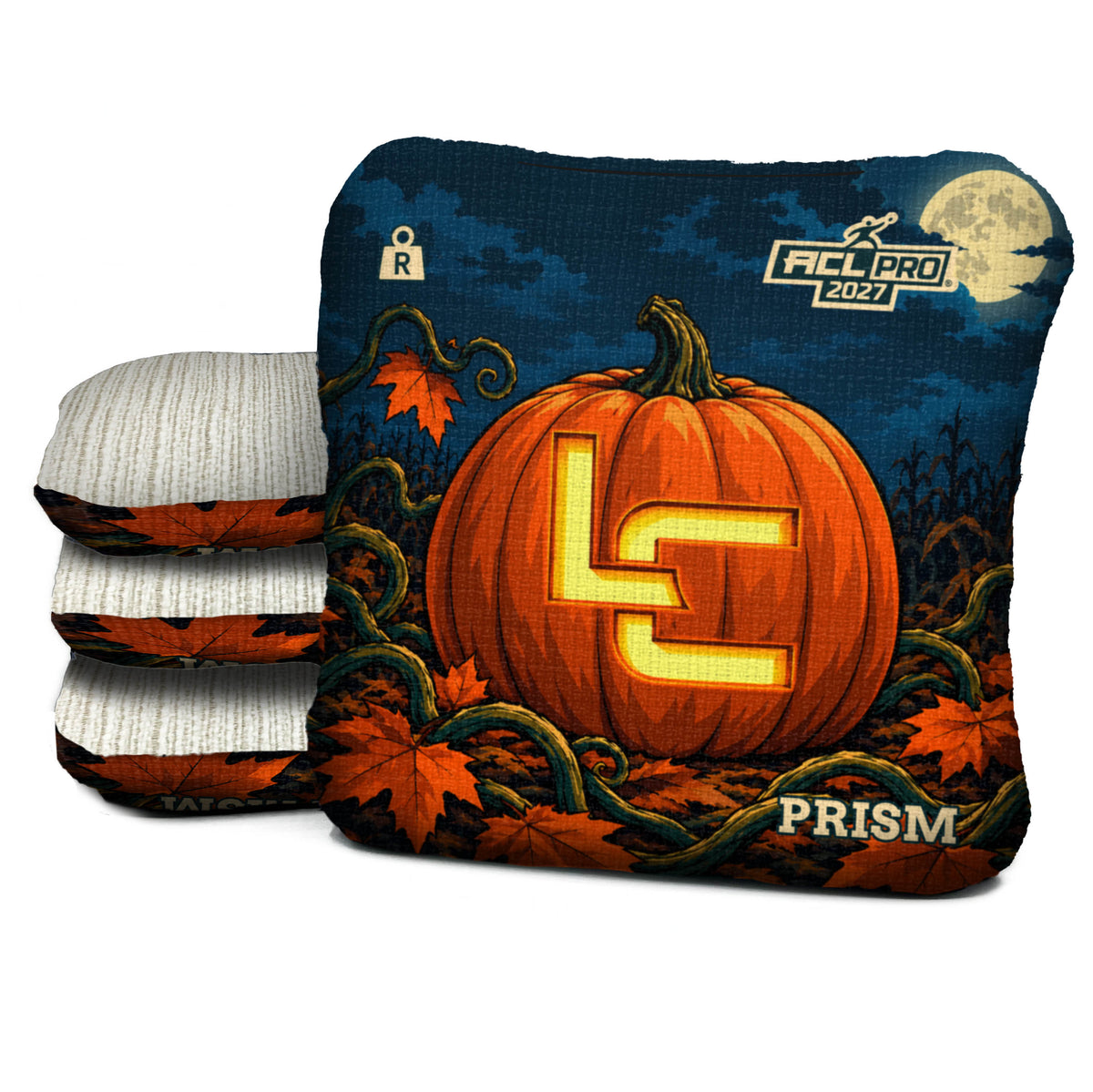 Carved LC cornhole bags — Prism - R - 5/9 - ACL PRO