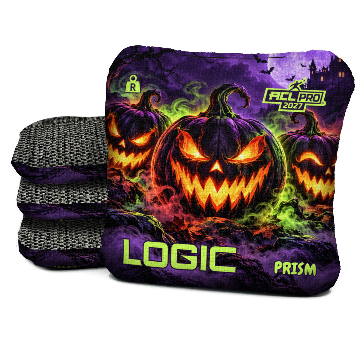 Neon Jack cornhole bags — Prism - R - 5/9 - ACL PRO