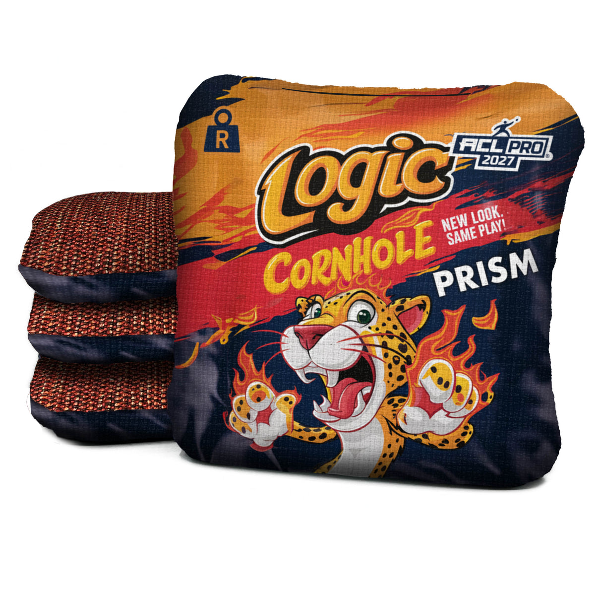 Hot Chips - Prism R - ACL PRO 2027 - Red carpet - Logic Cornhole bags