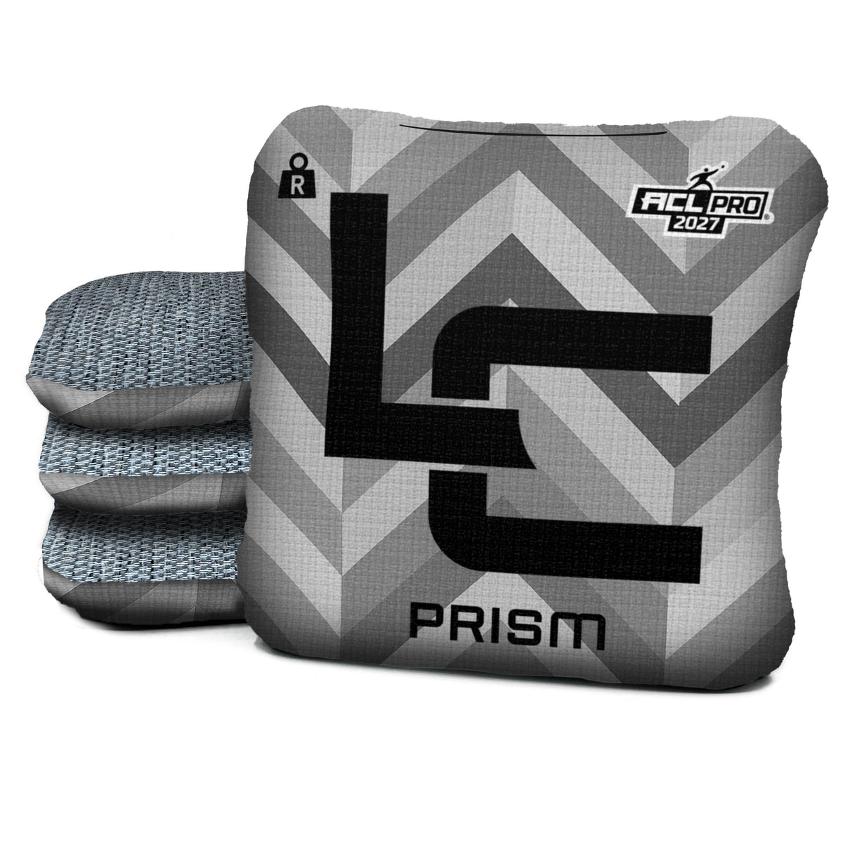 LC Greyweave 2027 – Prism Regular – ACL PRO cornhole bag mockup
